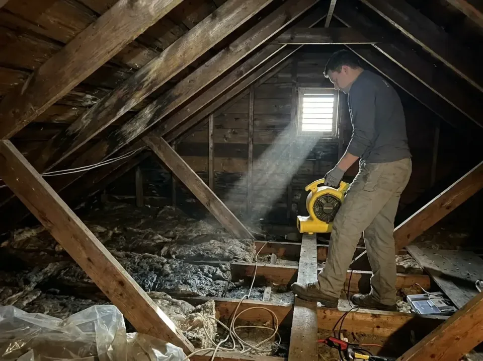 attic-water-damage-drying-proc-007 — frequently asked questions, Emergency Water Extraction & 24/7 Flood Response in Glenroc…